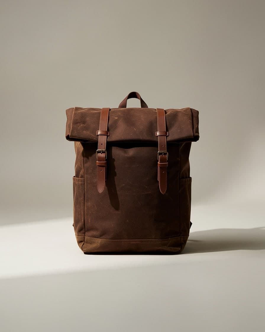 Waxed Canvas Backpack